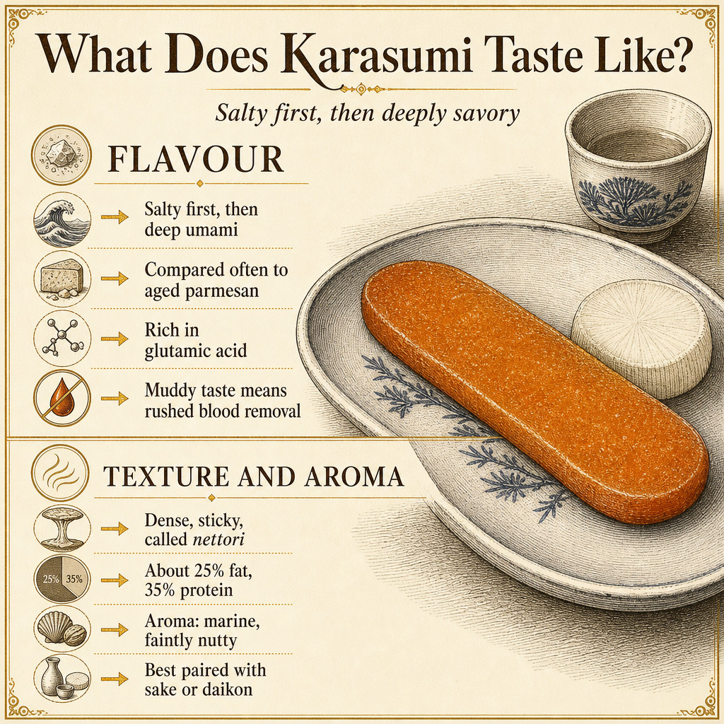 What Does Karasumi Taste Like?
