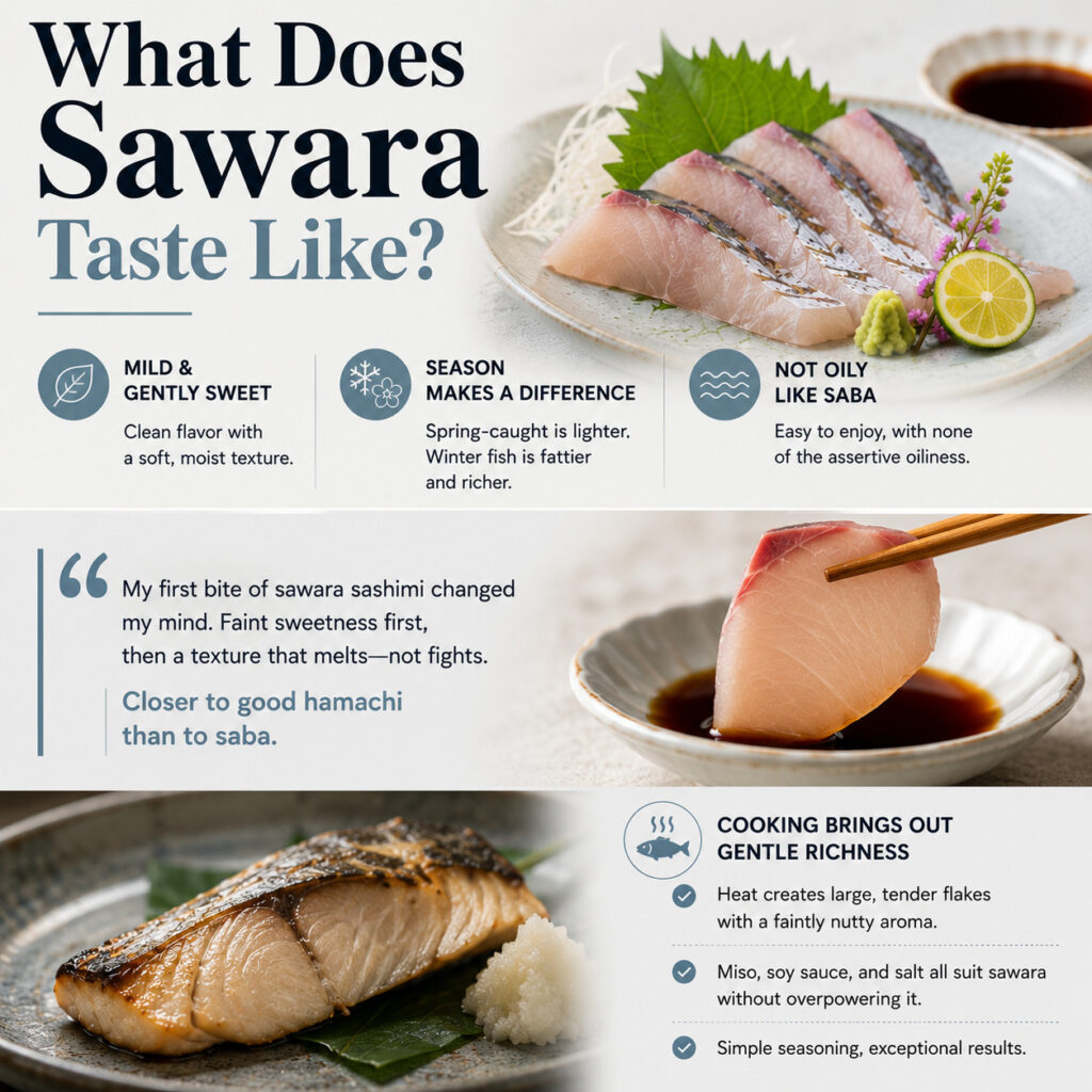 What Does Sawara Taste Like?