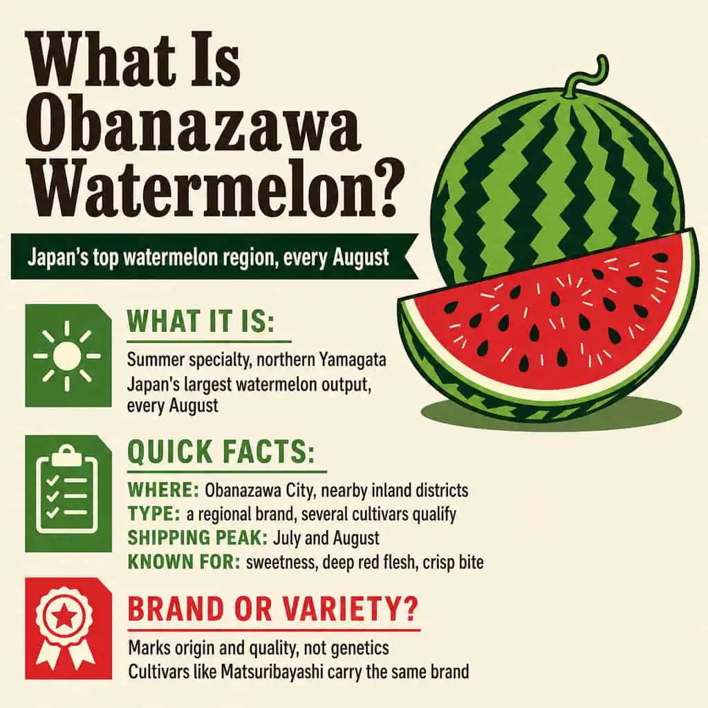 What Is Obanazawa Watermelon?