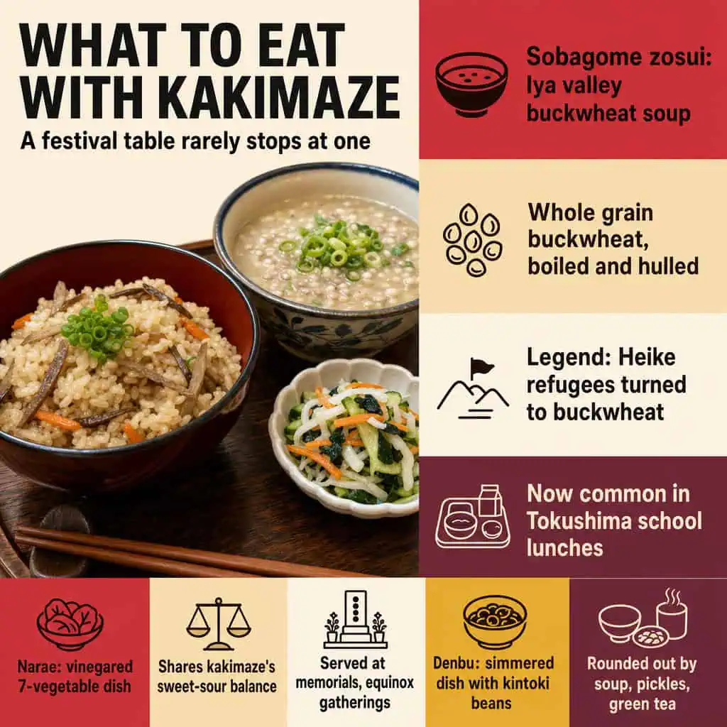 What to Eat with Kakimaze