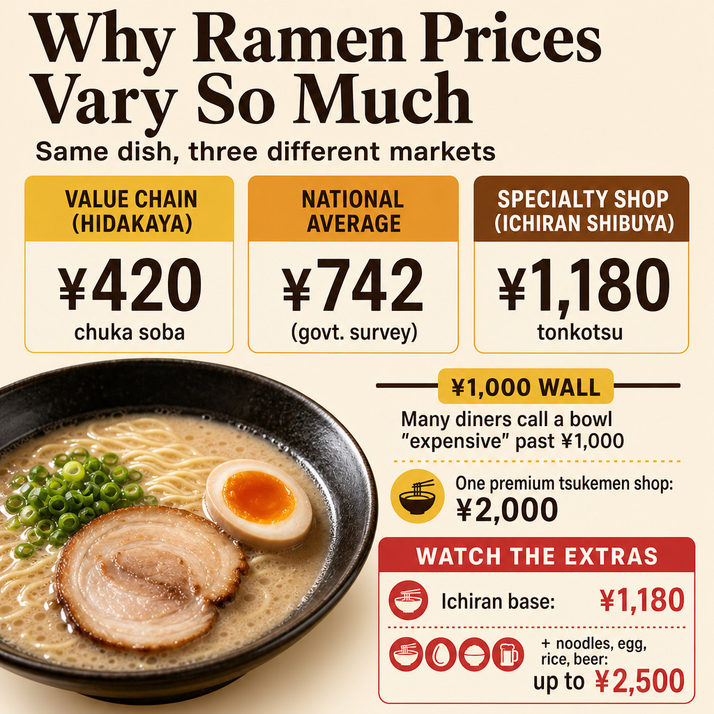Why Ramen Prices Vary So Much