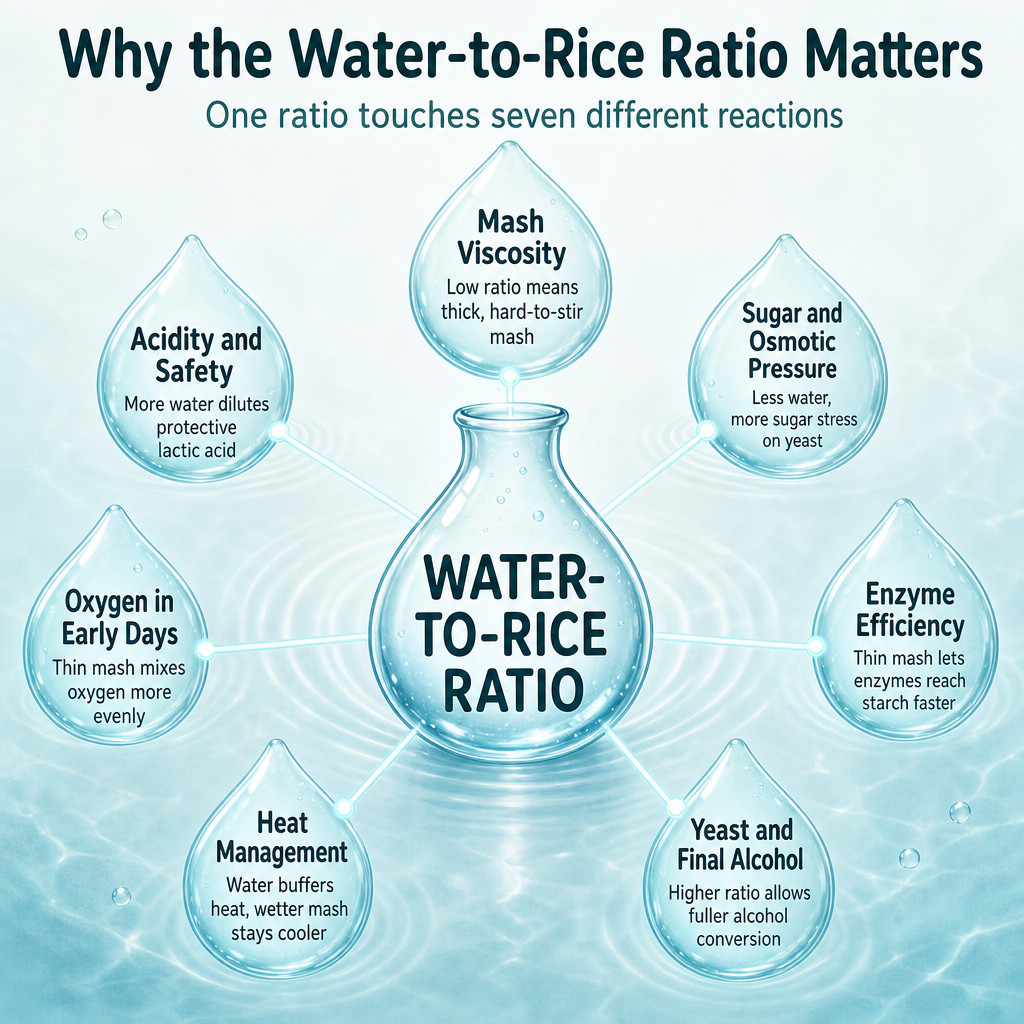 Why the Water-to-Rice Ratio Matters