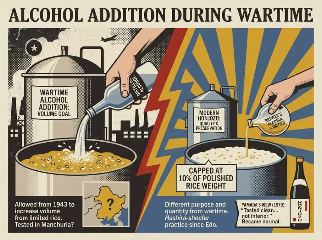 Alcohol Addition During Wartime