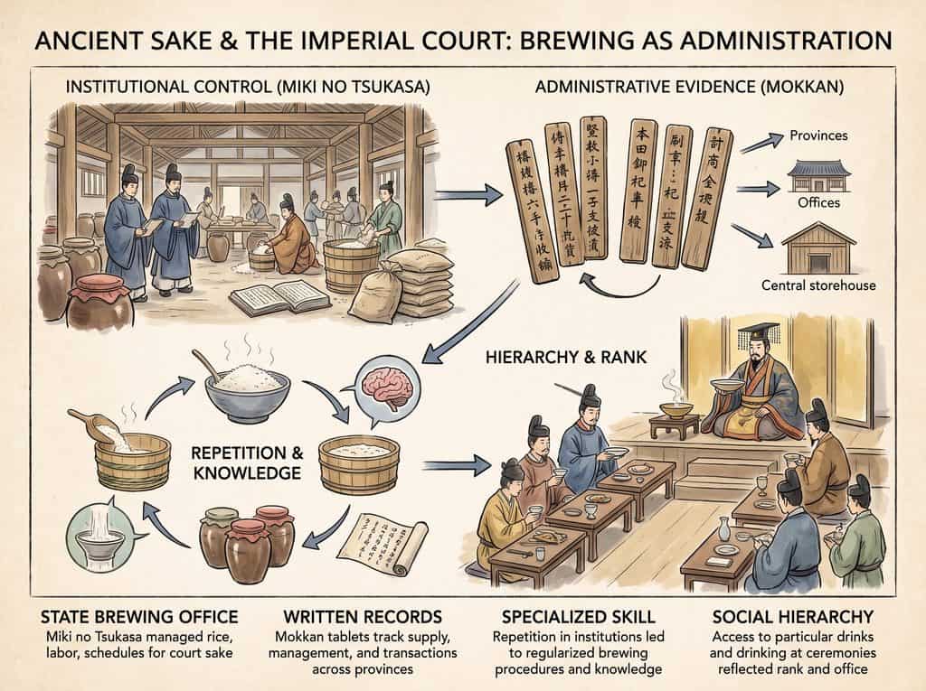 Ancient Sake and the Imperial Court