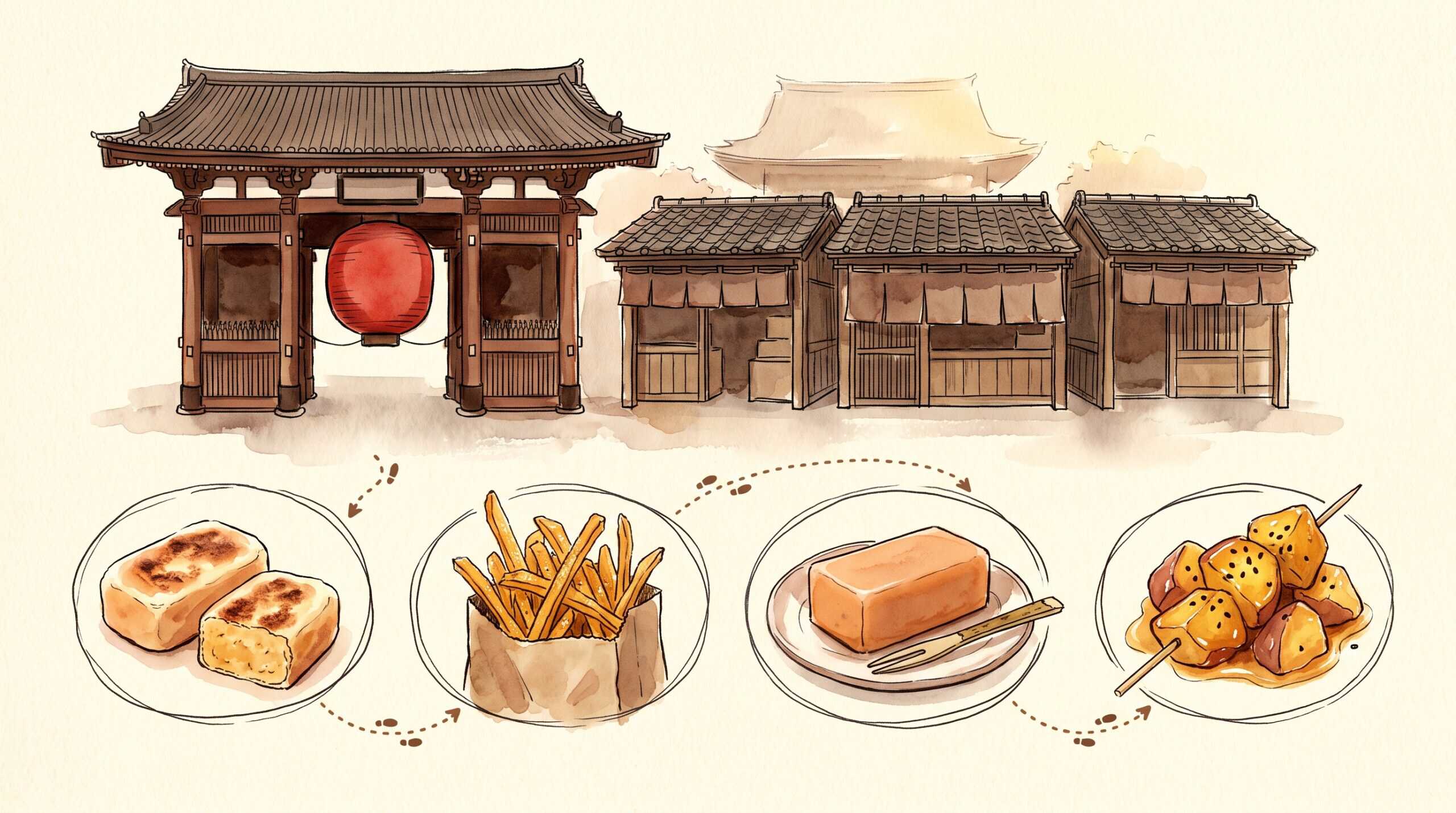 Asakusa Sweet Potato Food Guide: Yakiimo, Daigaku Imo, Imo Yokan and More