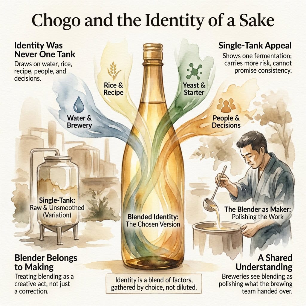 Chogo and the Identity of a Sake