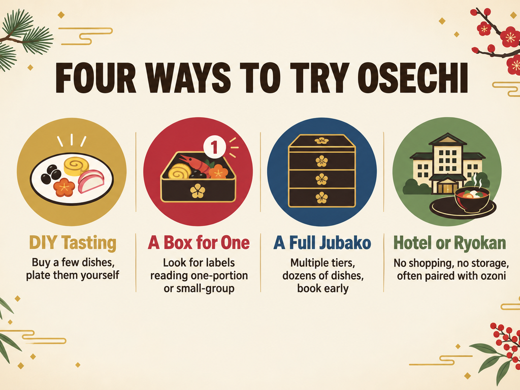 First, Decide Which Osechi Experience You Want