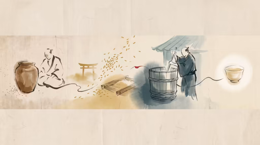 History of sake