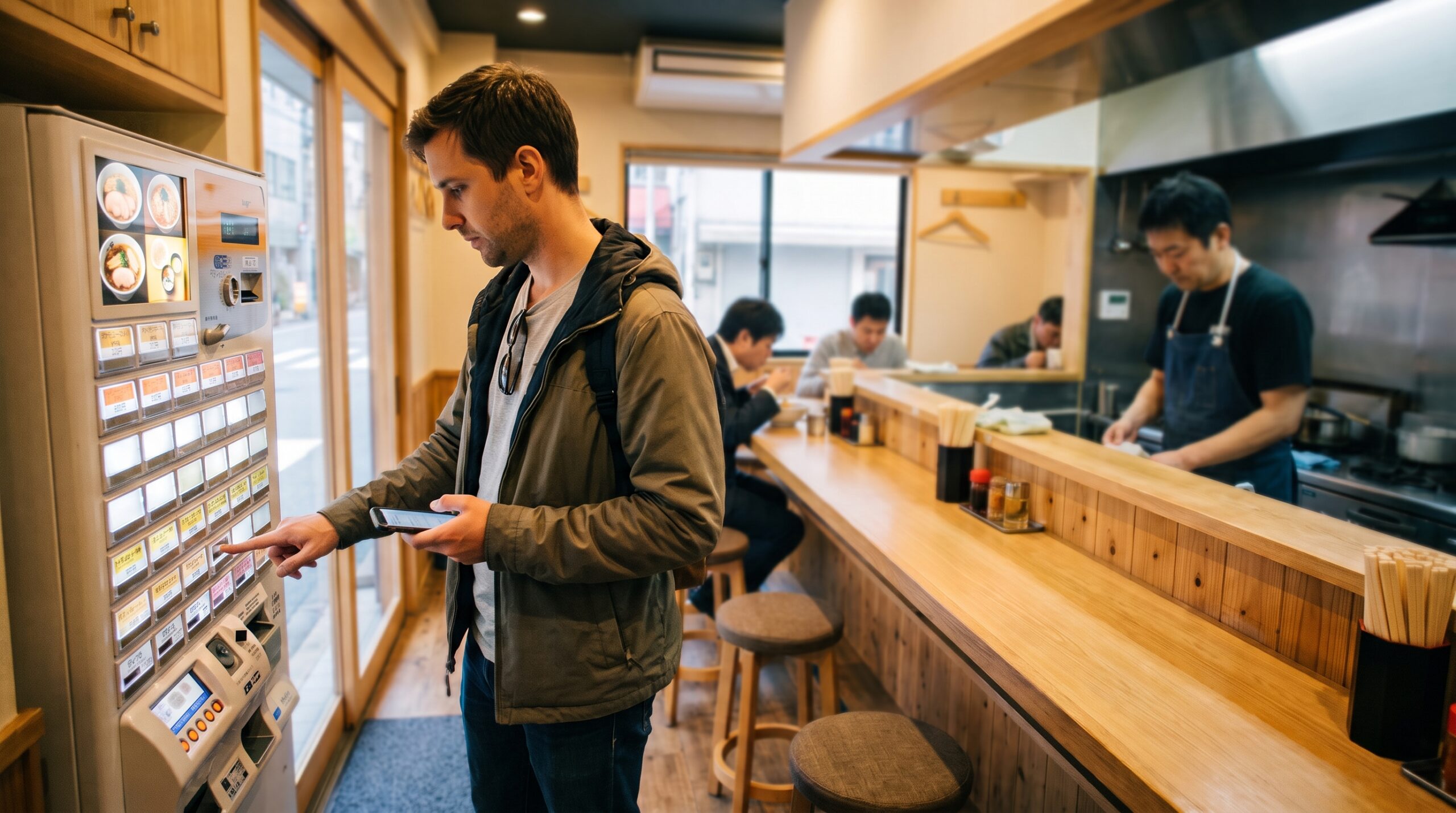 How to Order Food in Tokyo: A Beginner’s Guide to Ticket Machines, Sushi Counters, and Japanese Menus
