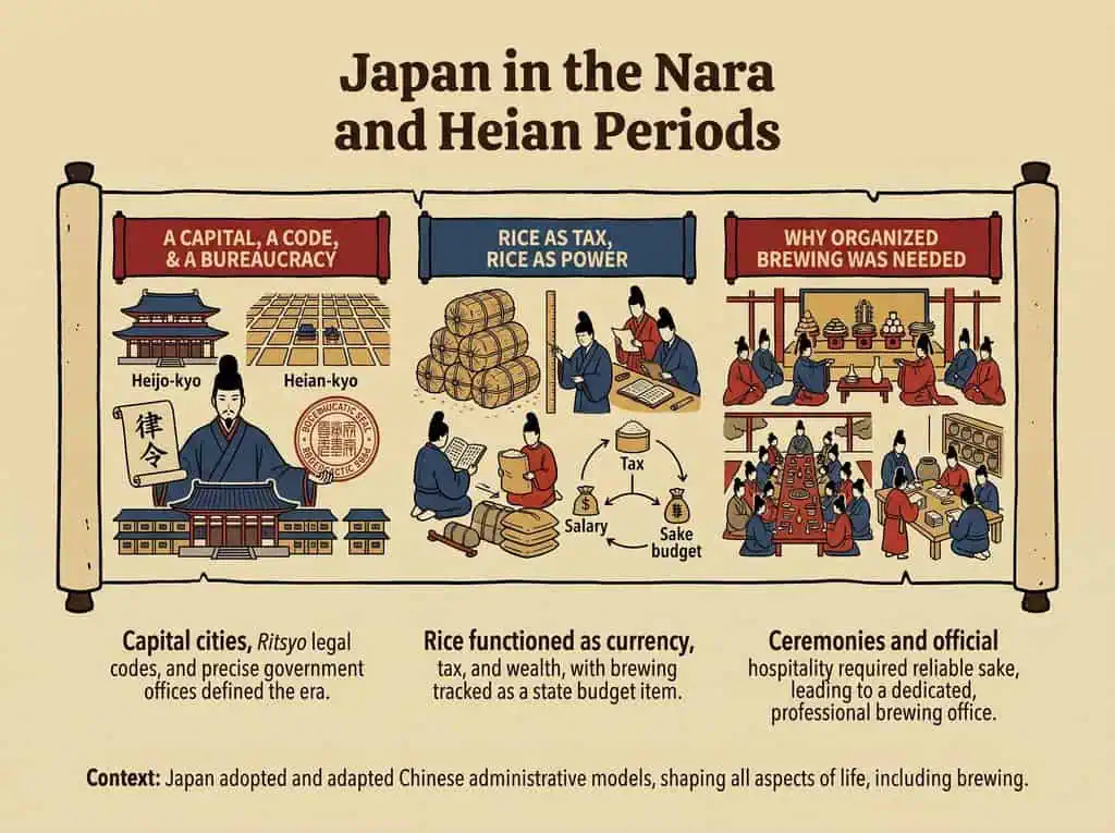 Japan in the Nara and Heian Periods