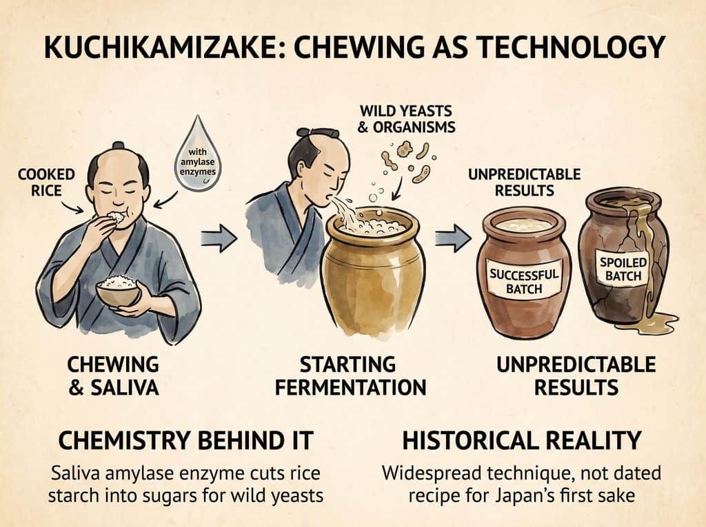 Kuchikamizake: Chewing as Technology