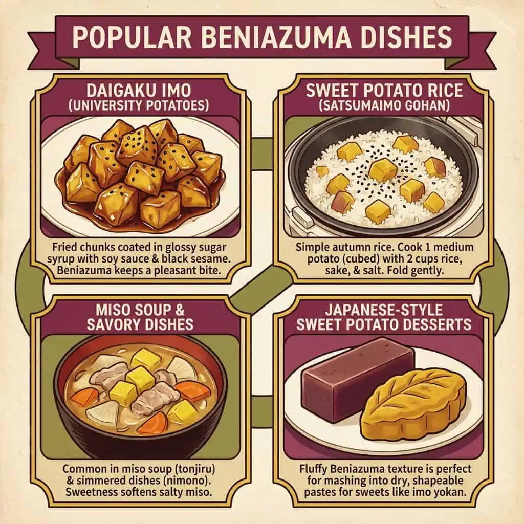 Popular Beniazuma Dishes