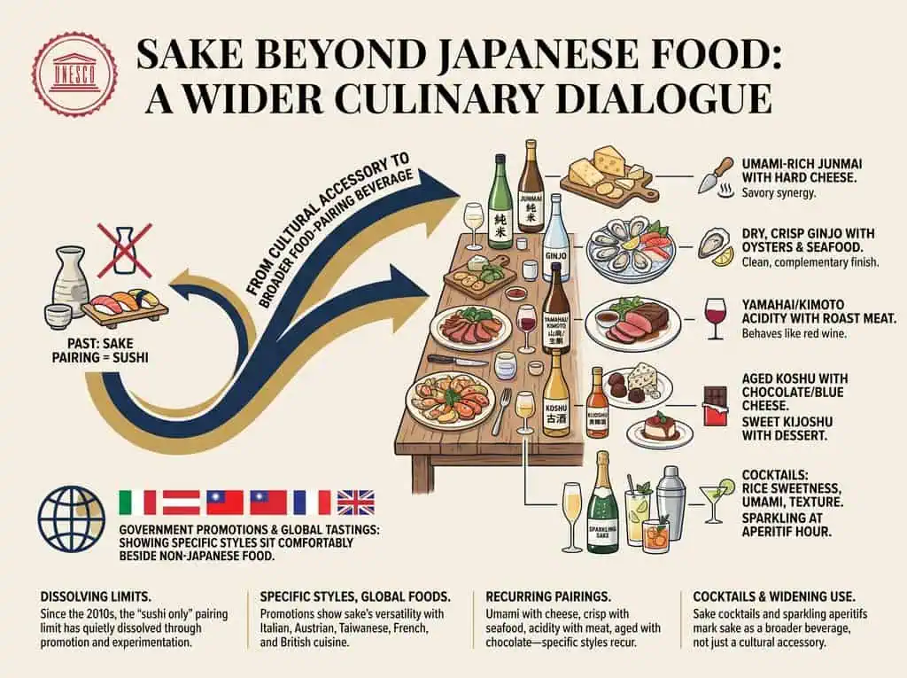 Sake Beyond Japanese Food