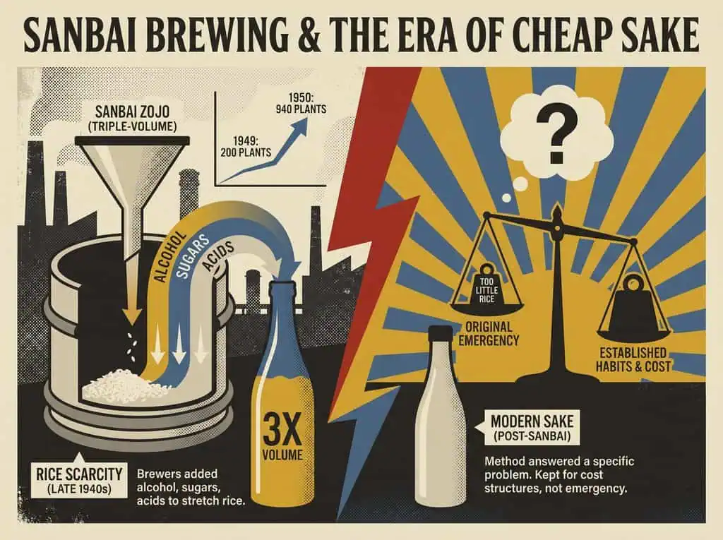 Sanbai Brewing and the Era of Cheap Sake