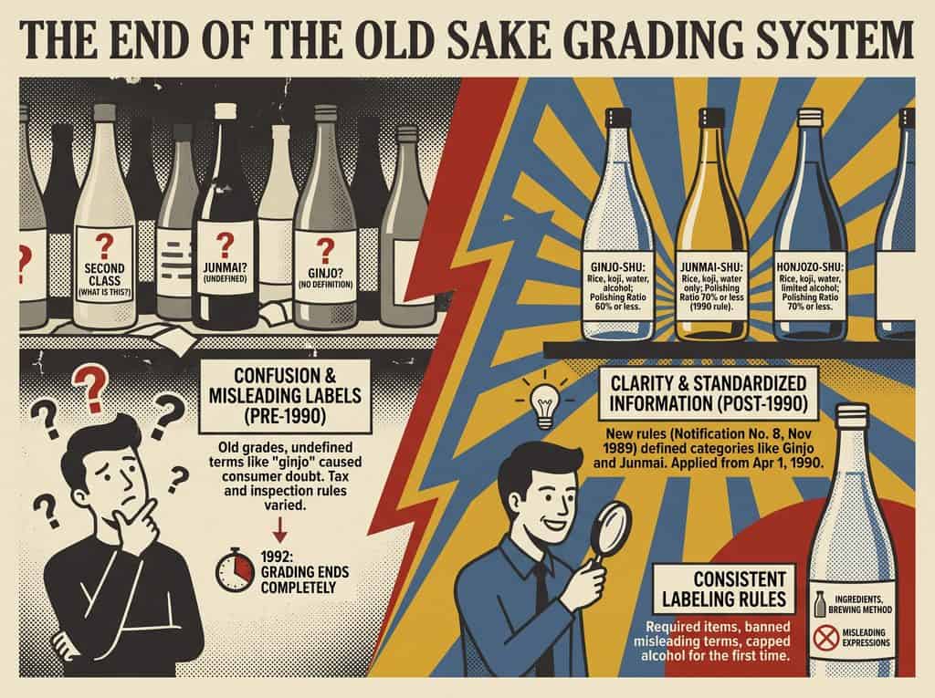 The End of the Old Sake Grading System