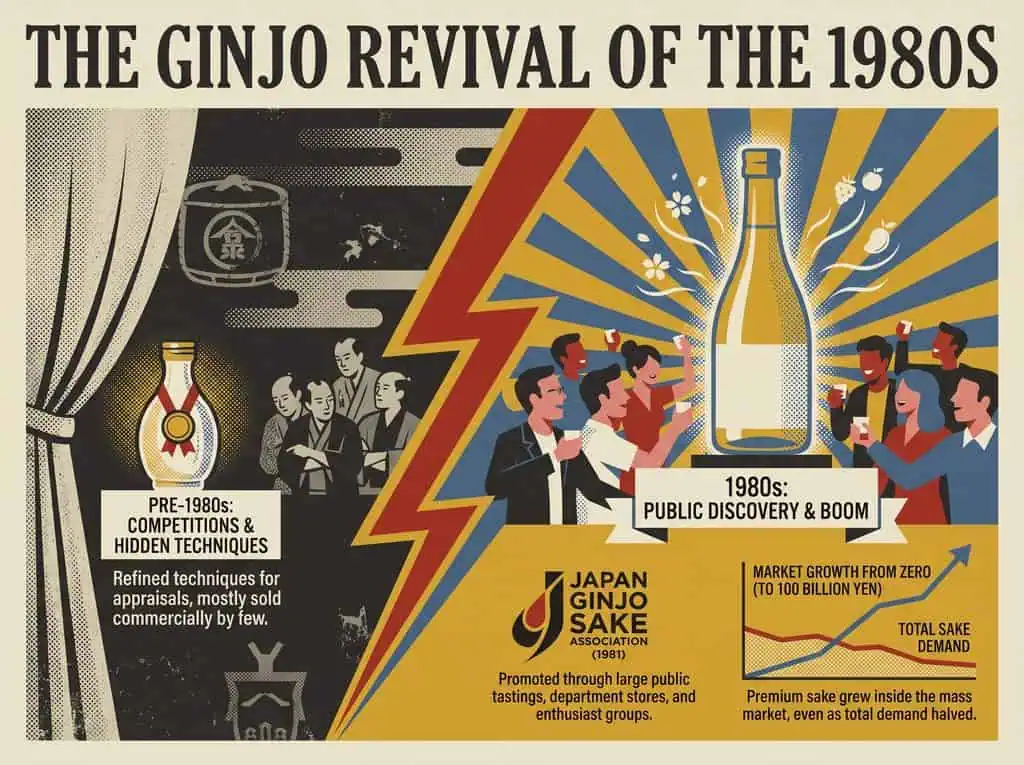 The Ginjo Revival of the 1980s