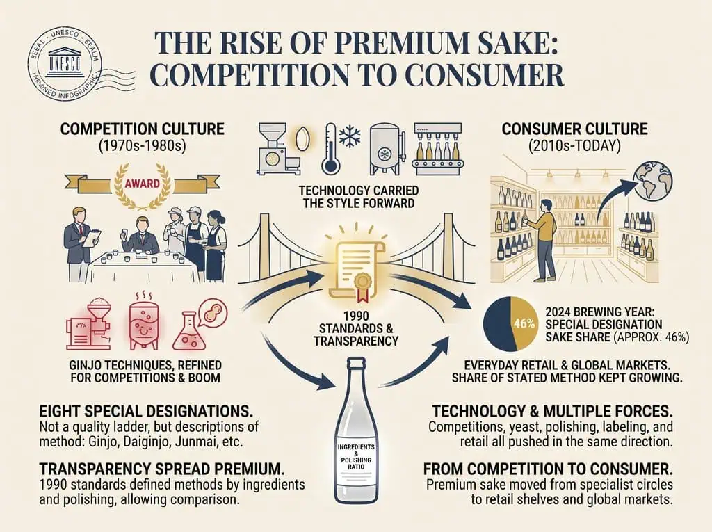 The Rise of Premium Sake