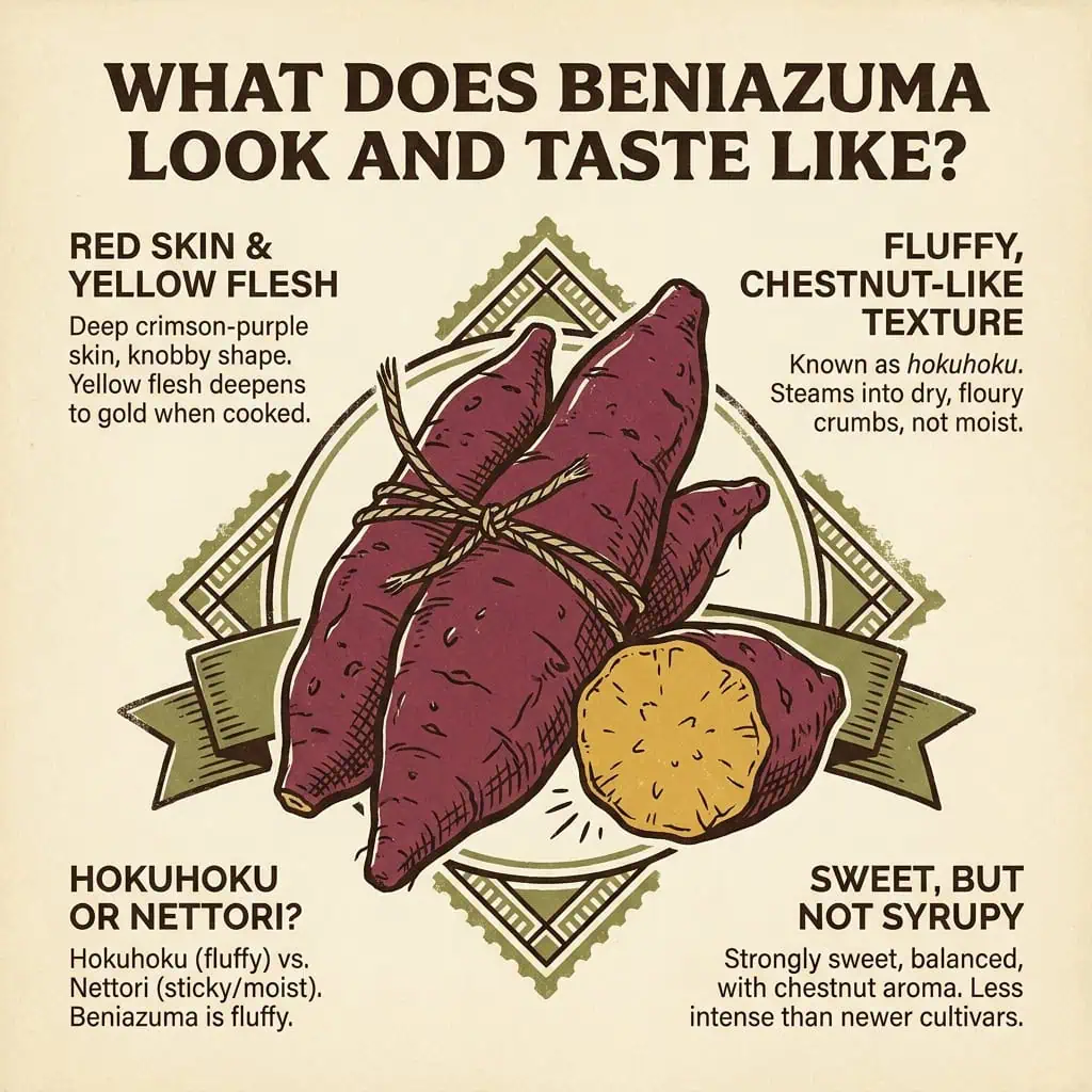 What Does Beniazuma Look and Taste Like?