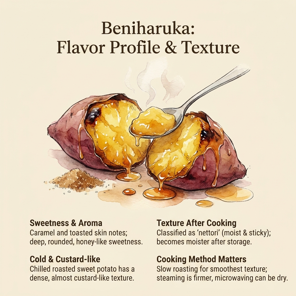 What Does Beniharuka Taste Like?