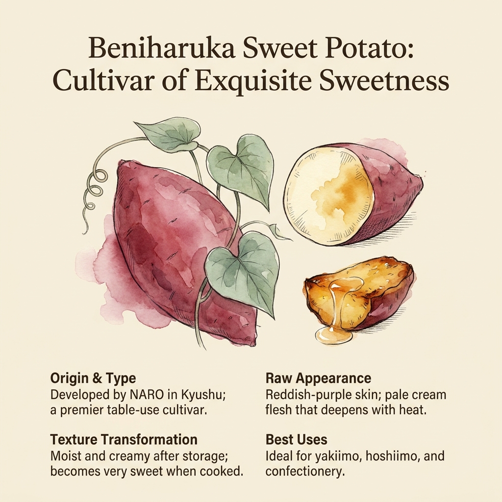 What Is Beniharuka Sweet Potato?