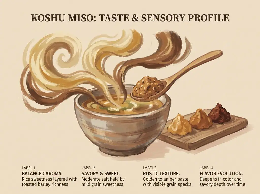 What Koshu Miso Tastes Like