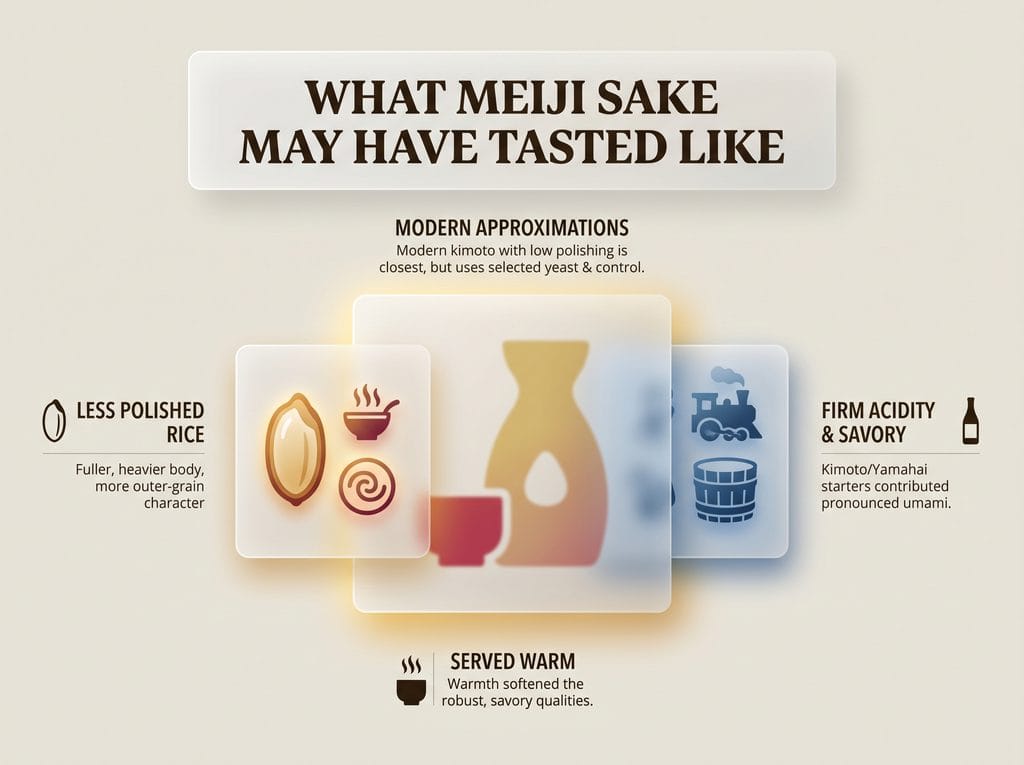 What Meiji Sake May Have Tasted Like