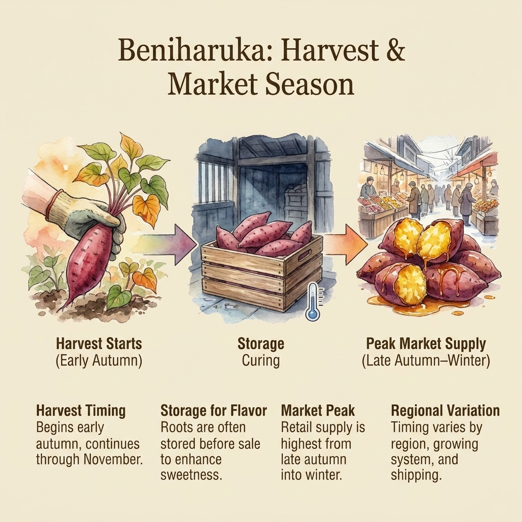 When Is Beniharuka in Season?
