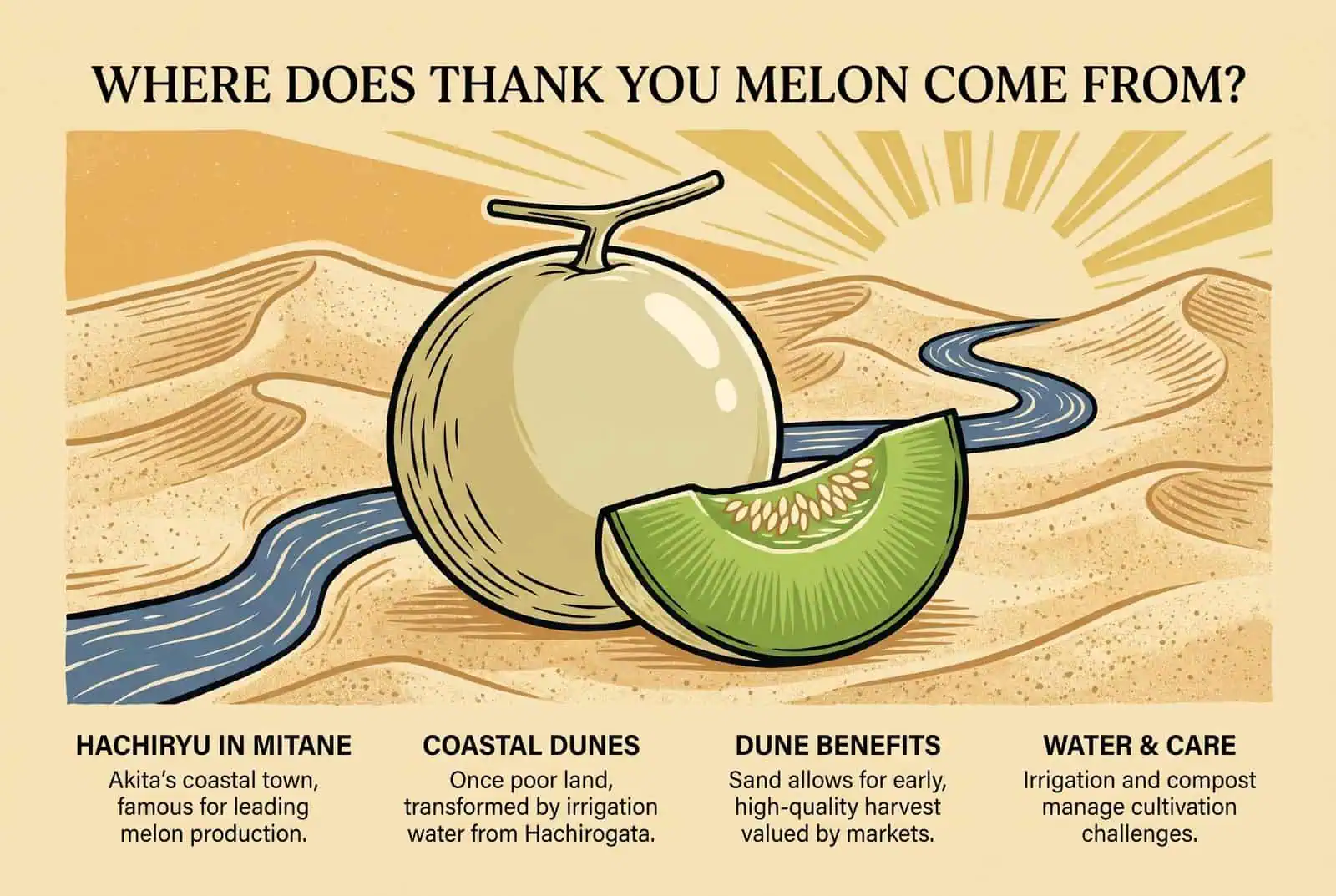 ¿De dónde viene el Thank You Melon?