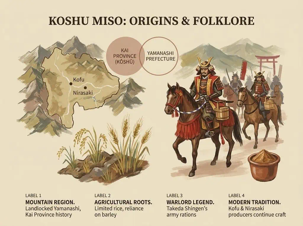 Where Koshu Miso Comes From