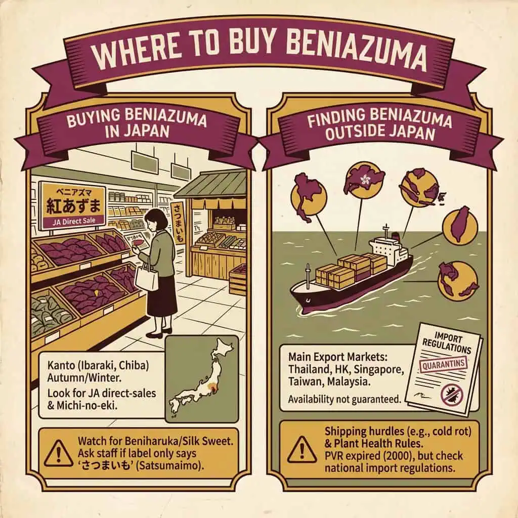 Where to Buy Beniazuma