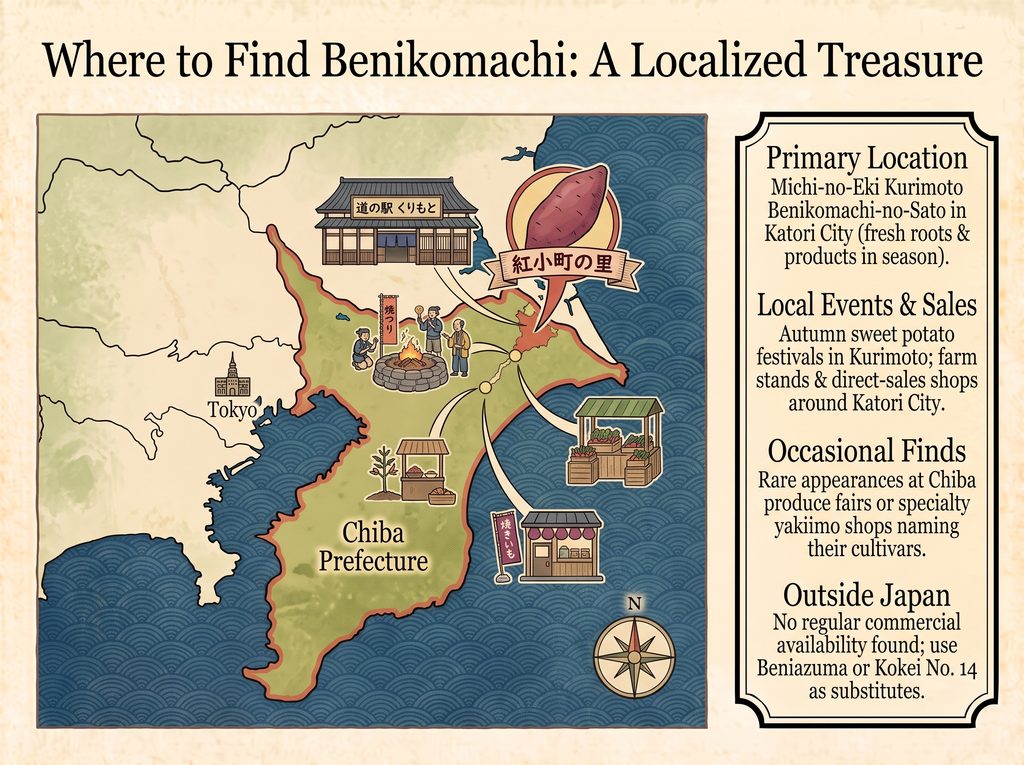 Where to Find Benikomachi