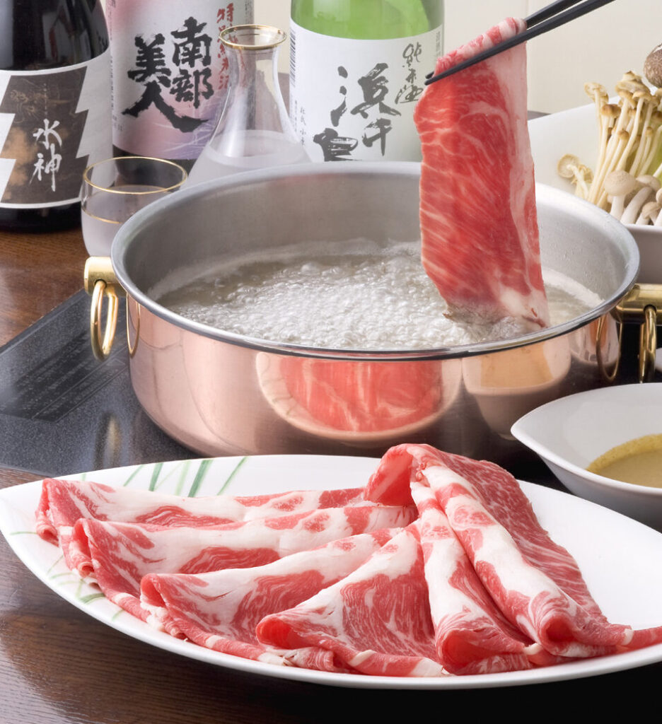 iwaizumi tankaku beef - shabu shabu