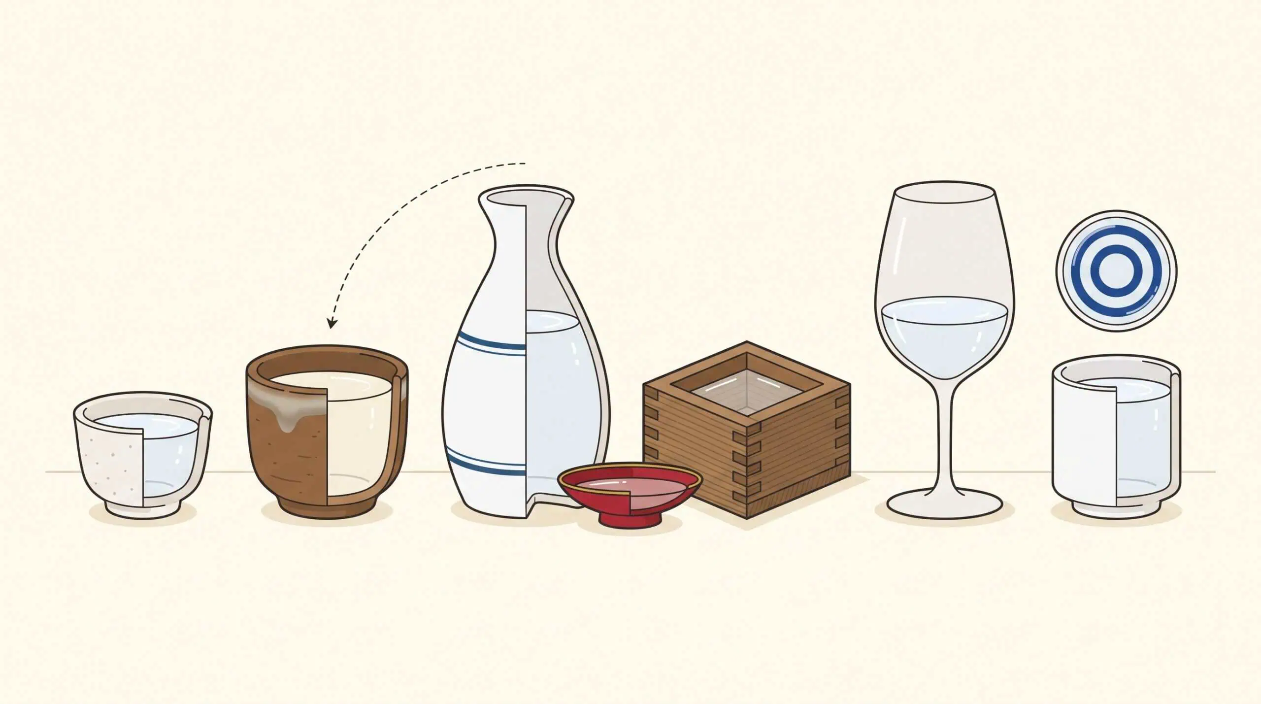 Sake Glasses and Cups: A Guide to Japanese Sake Vessels